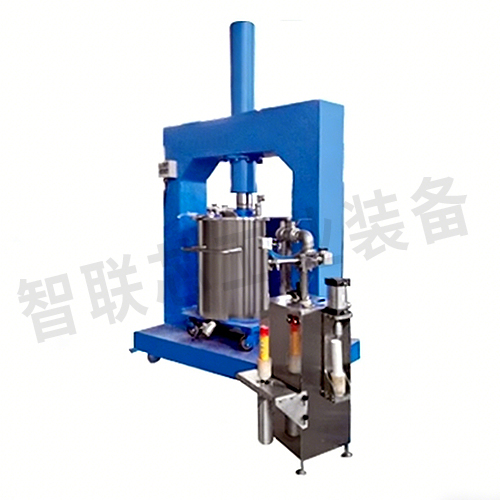 单柱式压料机